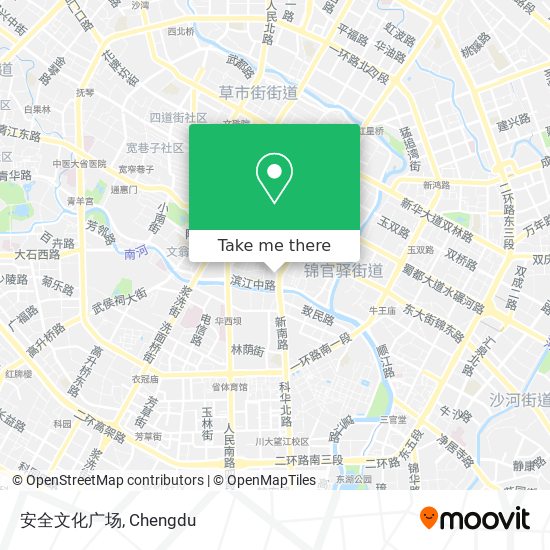 安全文化广场 map