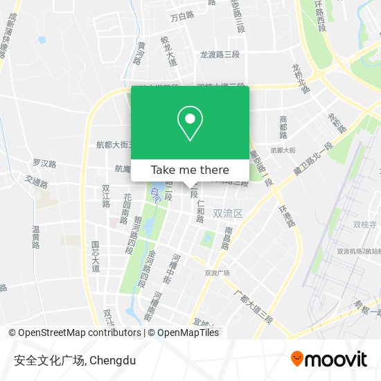 安全文化广场 map