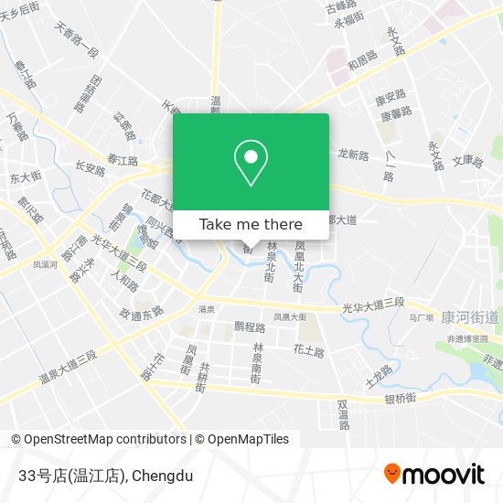 33号店(温江店) map