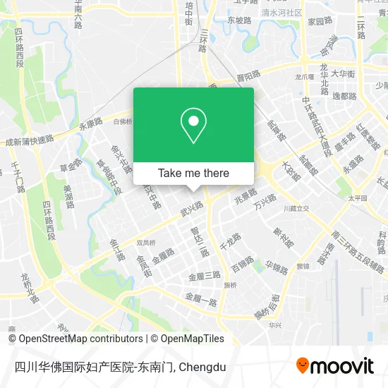四川华佛国际妇产医院-东南门 map