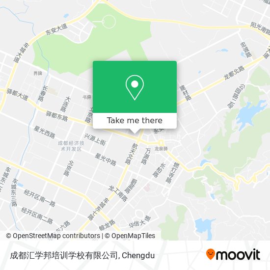成都汇学邦培训学校有限公司 map
