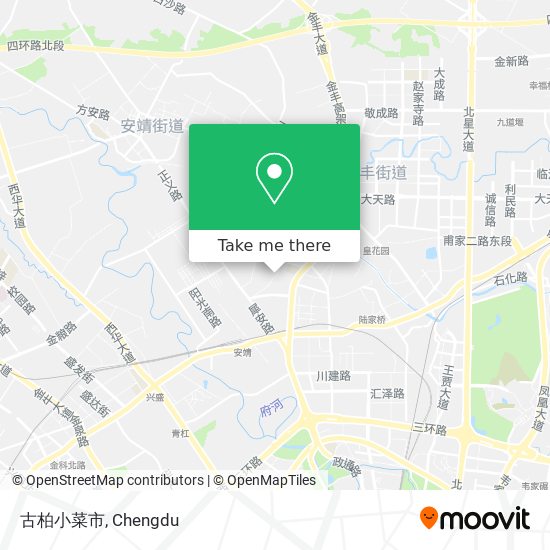 古柏小菜市 map