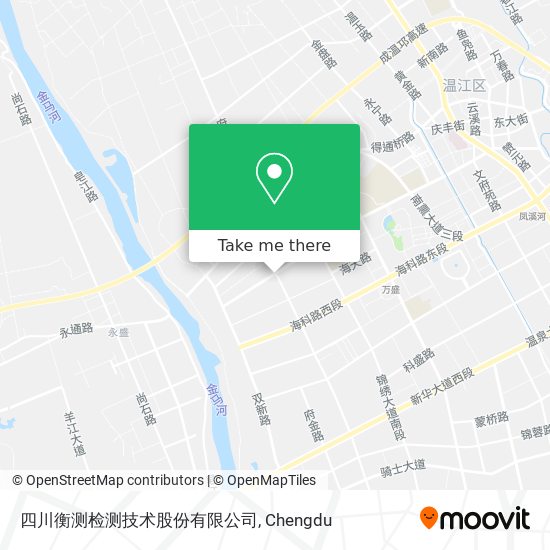 四川衡测检测技术股份有限公司 map