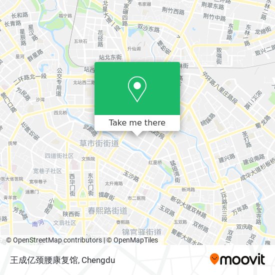 王成亿颈腰康复馆 map