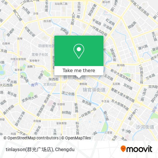 tinlayson(群光广场店) map