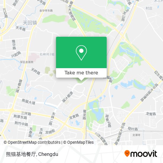 熊猫基地餐厅 map