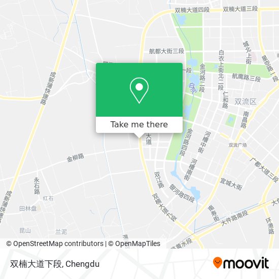 双楠大道下段 map
