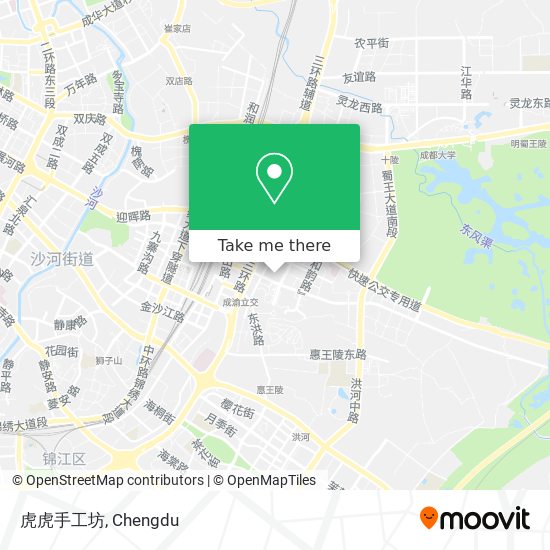 虎虎手工坊 map