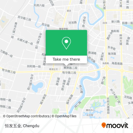 恒发五金 map
