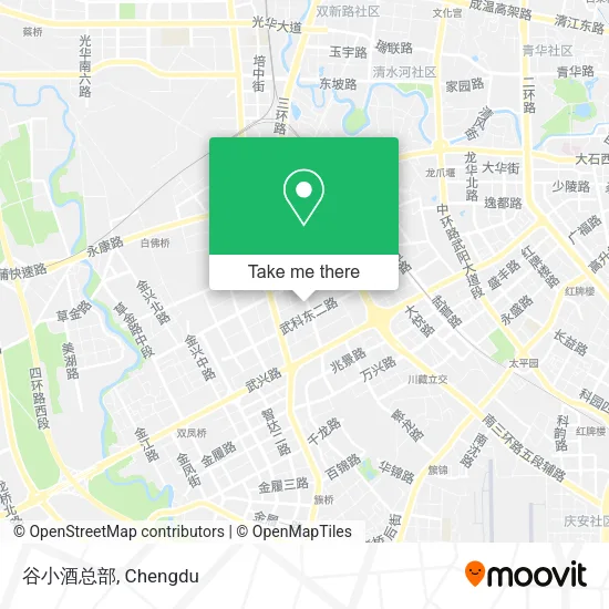 谷小酒总部 map