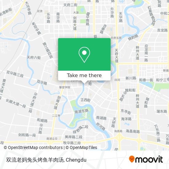 双流老妈兔头烤鱼羊肉汤 map