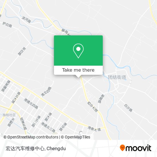 宏达汽车维修中心 map
