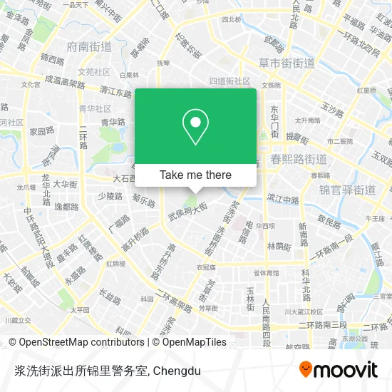 浆洗街派出所锦里警务室 map