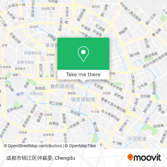 成都市锦江区仲裁委 map