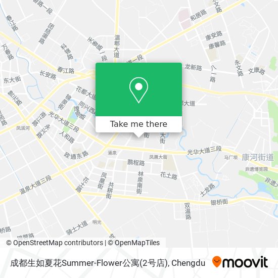 成都生如夏花Summer-Flower公寓(2号店) map