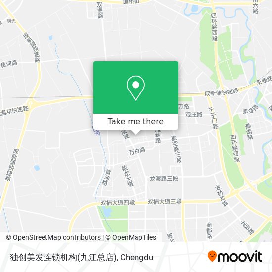 独创美发连锁机构(九江总店) map