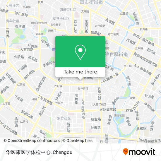 华医康医学体检中心 map