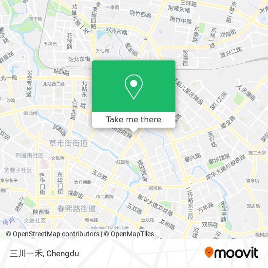 三川一禾 map
