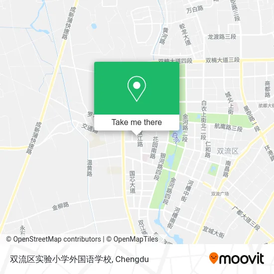 双流区实验小学外国语学校 map