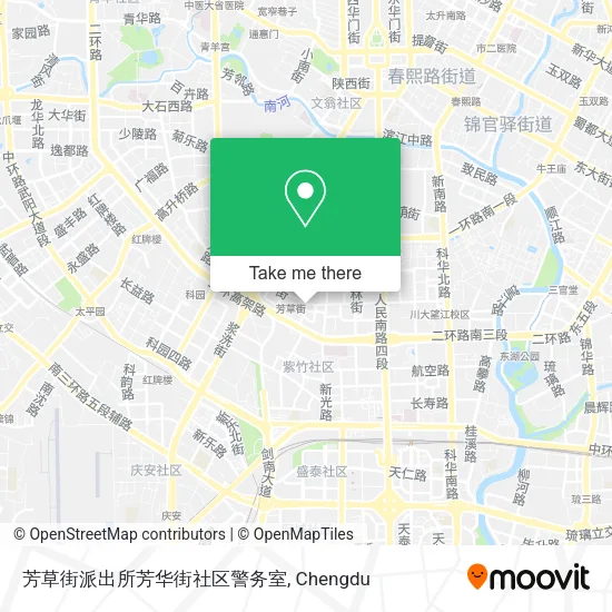 芳草街派出所芳华街社区警务室 map