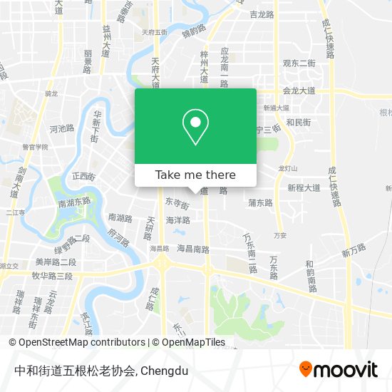 中和街道五根松老协会 map