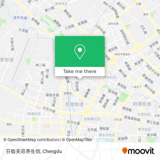 芬馥美容养生馆 map