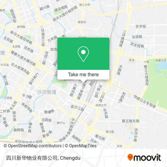 四川新华物业有限公司 map