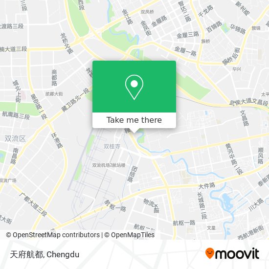 天府航都 map