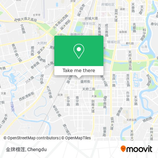 金牌榴莲 map
