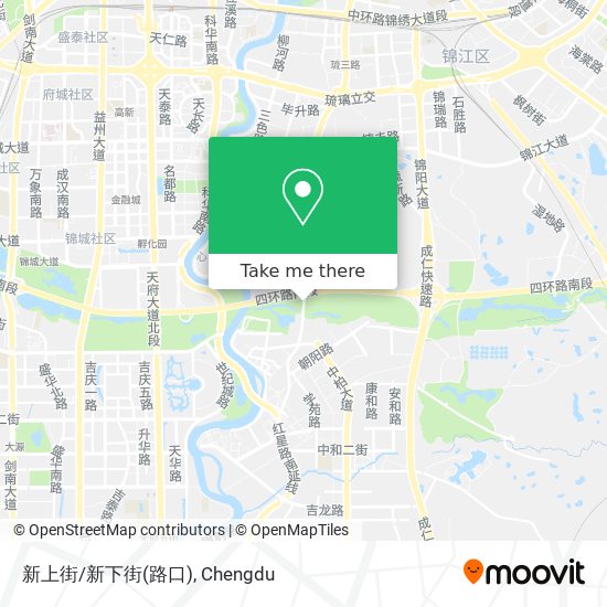 新上街/新下街(路口) map