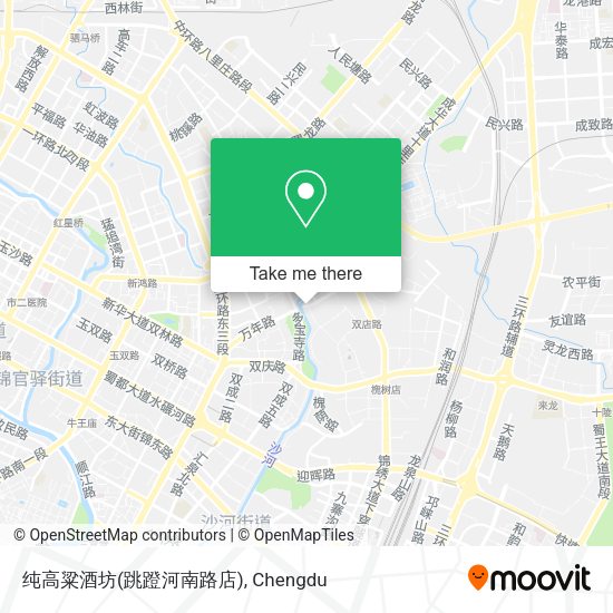 纯高粱酒坊(跳蹬河南路店) map