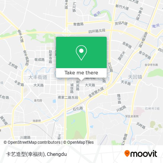 卡艺造型(幸福街) map