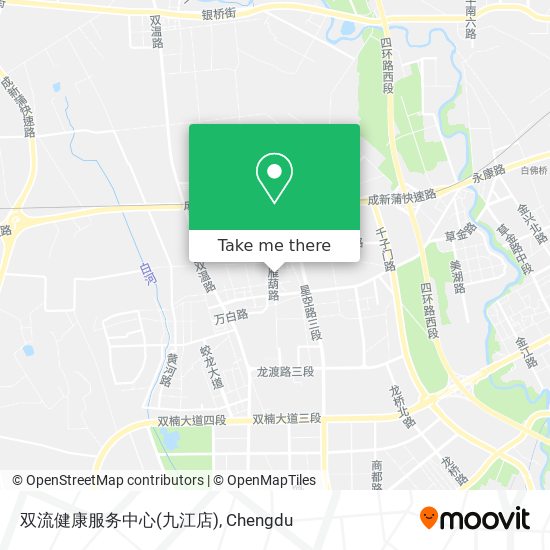 双流健康服务中心(九江店) map