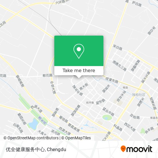 优全健康服务中心 map