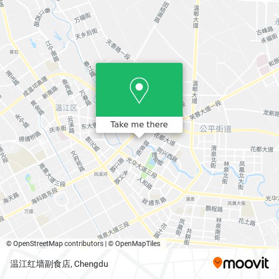 温江红墙副食店 map