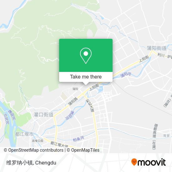 维罗纳小镇 map