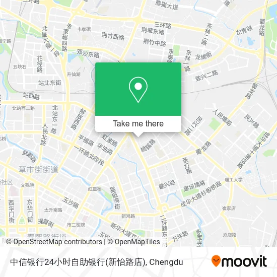 中信银行24小时自助银行(新怡路店) map