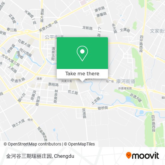 金河谷三期瑞丽庄园 map