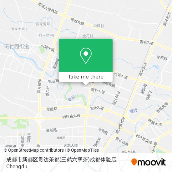 成都市新都区贵达茶都(三鹤六堡茶)成都体验店 map