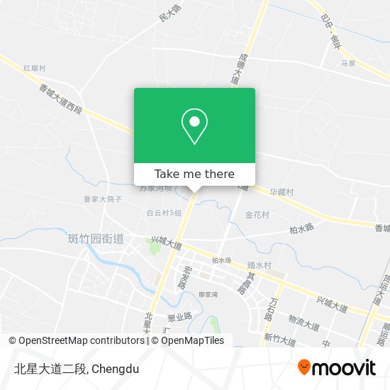 北星大道二段 map