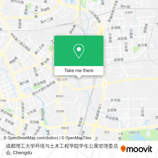 成都理工大学环境与土木工程学院学生公寓管理委员会 map