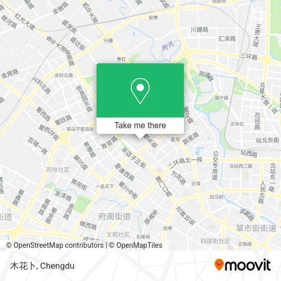 木花卜 map