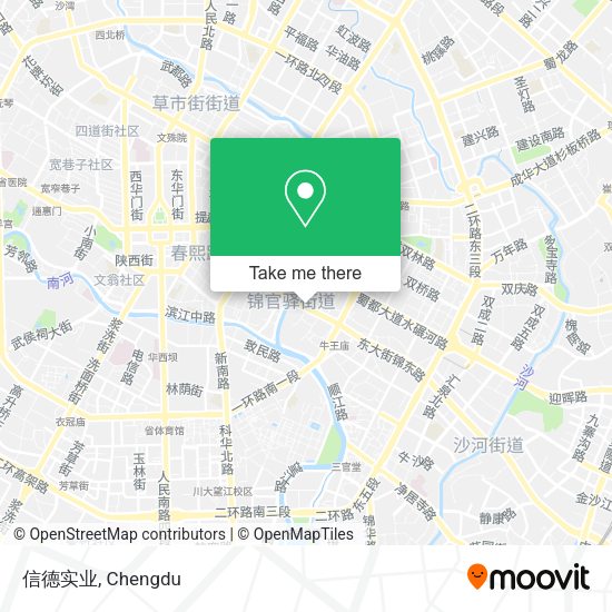 信德实业 map
