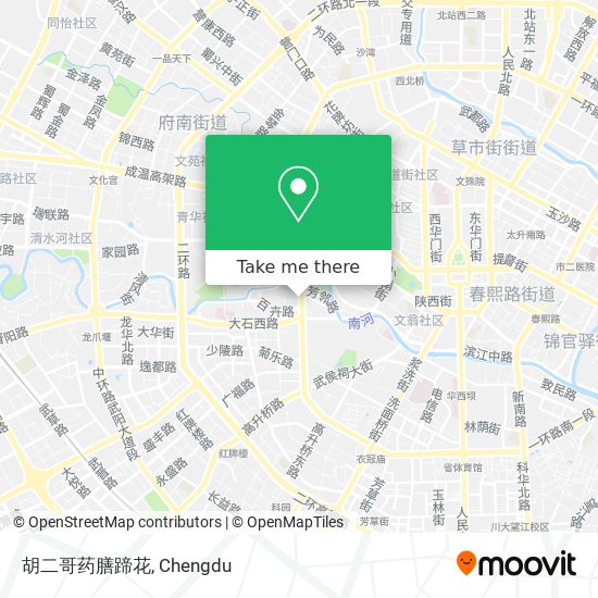 胡二哥药膳蹄花 map