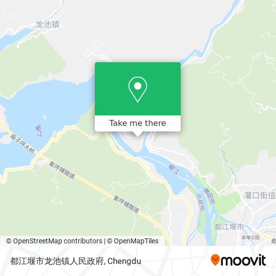 都江堰市龙池镇人民政府 map