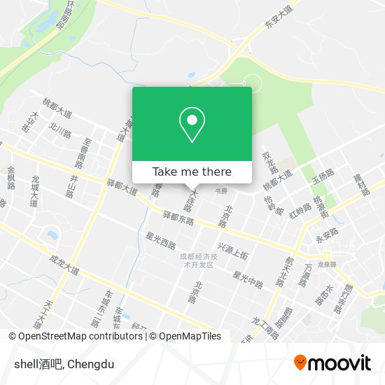 shell酒吧 map