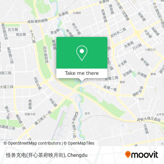 怪兽充电(开心茶府映月街) map