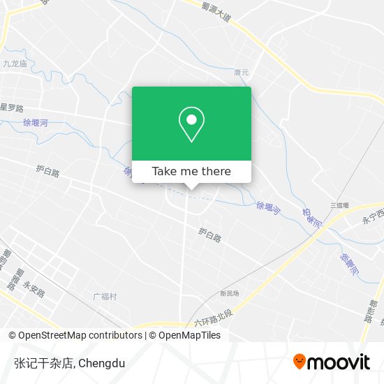张记干杂店 map