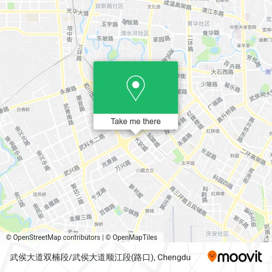 武侯大道双楠段/武侯大道顺江段(路口) map