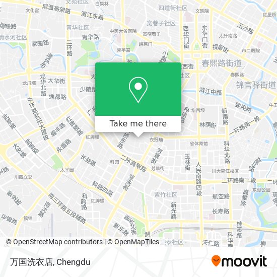 万国洗衣店 map